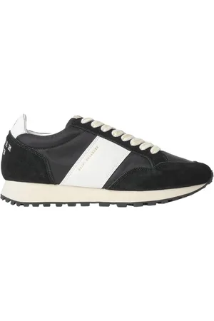 SAINT SNEAKERS Sko, Herre, Sort, 41 EU, Læder, Sort Ruskind Runner Sneakers