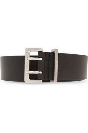 Salvatore Ferragamo Tilbehør, Herre, Brun, 90 CM, Læder, Læderbælte