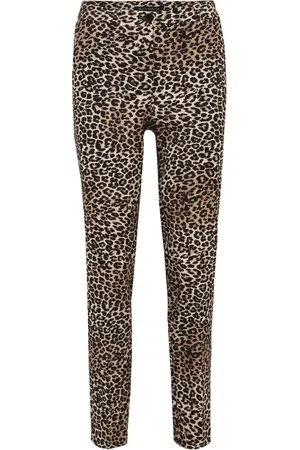 Betty Barclay Bukser, Dame, Flerfarvet, 3XL, Uld, Moderne forretningsbukser med dyreprint