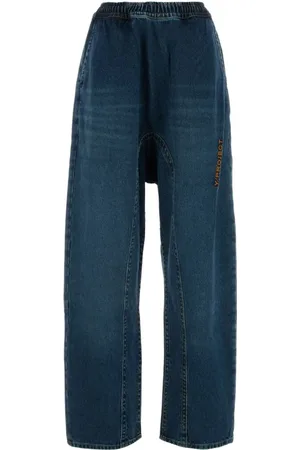 Y / PROJECT Jeans, Dame, Blå, W26, Denim, Klassiske Denim Jeans