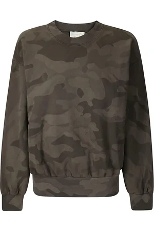 ARIES Sweathshirts & Hoodies, Dame, Grøn, M, Bomuld, Bomuld Crew Neck Sweatshirt