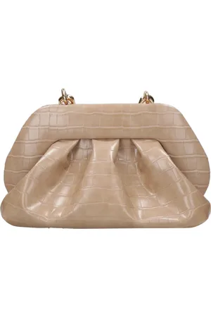 THEMOIRÈ Taske, Dame, , ONE SIZE, Uld, Croco Clutch Taske Elegant Sporty