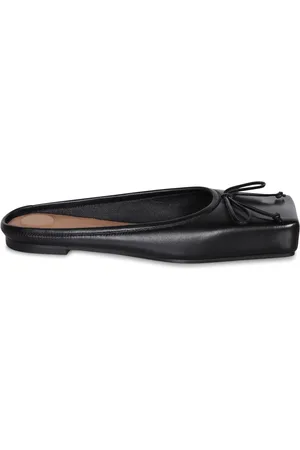 Jacquemus Sko, Dame, Sort, 37 EU, Læder, Sorte Ballerina Sko Elegant Læder
