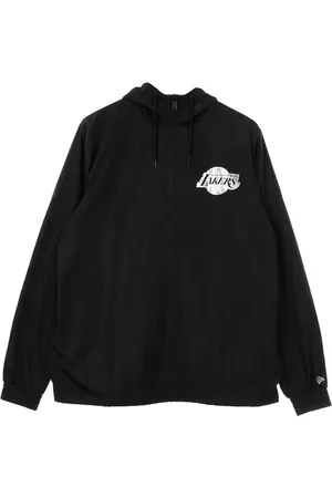 New Era Sweathshirts & Hoodies, Herre, Sort, XL, Uld, Metallic Windbreaker Loslak Sort Slip-On