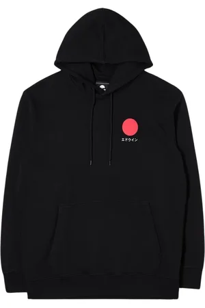 Edwin Sweathshirts & Hoodies, Herre, Sort, M, Bomuld, Hoodies