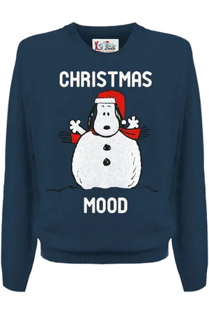 MC2 SAINT BARTH Strik, Herre, Blå, XL, Uld, Stilfulde Sweaters Samling