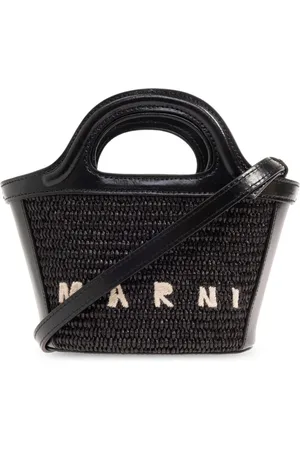 Marni Taske, Dame, Sort, ONE SIZE, Uld, Tropicalia Micro Taske