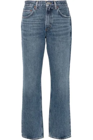AGOLDE Jeans, Dame, Blå, W26, Bomuld, Lys Blå Regenerativ Bomuld Denim Jeans