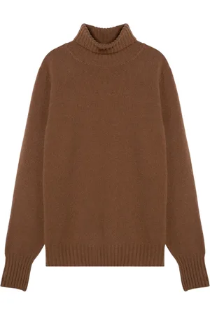 DRUMOHR Strik, Herre, Brun, 3XL, Trøje med en sød touch