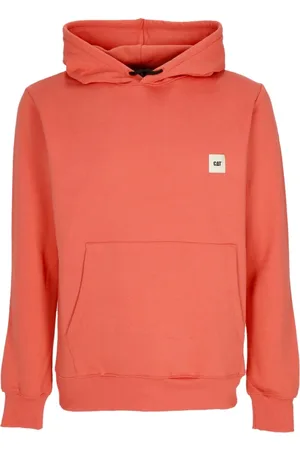 Caterpillar Sweathshirts & Hoodies, Herre, , S, Bomuld, Let Hættetrøje Rust
