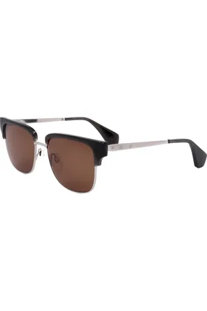 Vivienne Westwood Tilbehør, Dame, Grå, 53 MM, Uld, Stilfulde sorte acetat solbriller til kvinder