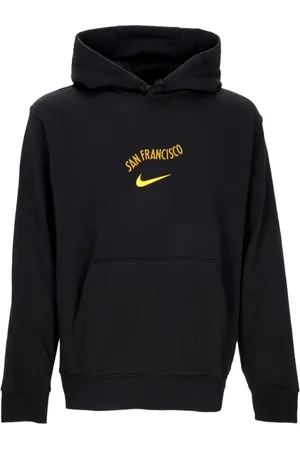 Nike Sweathshirts & Hoodies, Herre, Sort, XS, Bomuld, NBA City Edition Club Fleece Hoodie