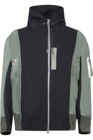 SACAI Sweathshirts & Hoodies, Herre, Blå, XS, Bomuld, Blå Jakke til Mænd Aw24