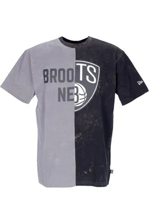New Era Top, Herre, Flerfarvet, XS, Bomuld, Brooklyn Nets Grafisk Tee
