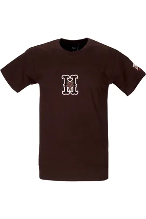 Huf Top, Herre, Brun, L, Bomuld, Chokolade Tee med Thrasher Logo