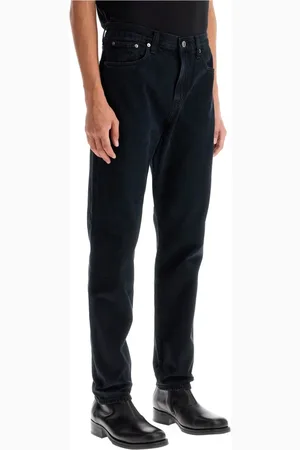 AGOLDE Jeans, Herre, Sort, W31, Bomuld, Afslappet pasform tapered jeans i knust vask