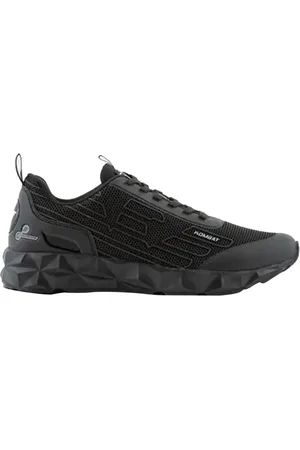 EA7 Sko, Herre, Sort, 46 EU, Polyester, Ultimate Kombat Sneakers