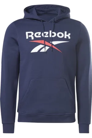 Reebok Sweathshirts & Hoodies, Herre, Blå, S, RI FLC BIG Logo Hood