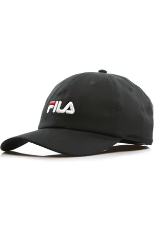 Fila Tilbehør, Herre, Sort, ONE SIZE, Sort buet skygge fars kasket lineær rem