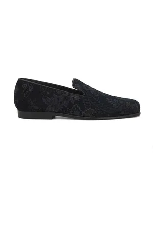 Etro Sko, Herre, Blå, 40 EU, Læder, Blå Læder Loafer