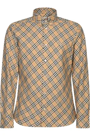 Burberry Skjorte, Herre, , S, Bomuld, Tartan Skjorte Klassisk Stil