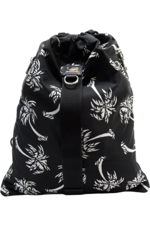 Dolce & Gabbana Pre-owned, unisex, Sort, ONE SIZE, Nylon, Pre-owned nylon rygsaekke