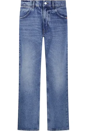 AMISH Jeans, Herre, Blå, W35, Denim, Denim Jeans til Mænd og Kvinder