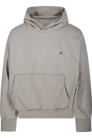 A PAPER KID Sweathshirts & Hoodies, Herre, , L, Bomuld, Taupe Hoodie Sweatshirt