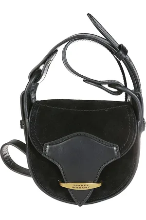 Isabel Marant Taske, Dame, Sort, ONE SIZE, Suede, Crossbody bag