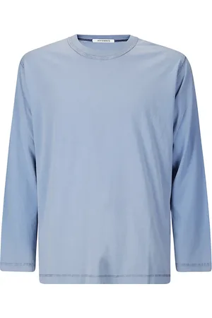 AFFXWRKS Top, Herre, Blå, M, Micro Logo Langærmet T-shirt