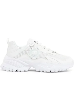 Roberto Cavalli Sko, Dame, Hvid, 41 EU, Uld, Sneakers