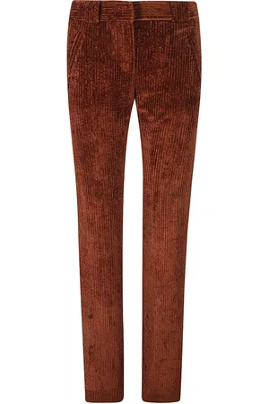 Alberta Ferretti Bukser, Dame, Brun, S, Uld, Brun bukser til kvinder