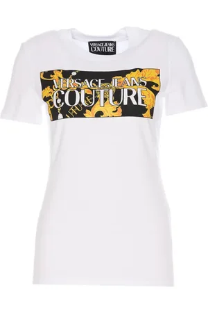 VERSACE Top, Dame, Hvid, 2XS, T-shirts og Polos