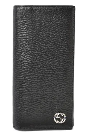 Gucci Pre-owned, Herre, Sort, ONE SIZE, Tyl, Pre-owned Laeder punge