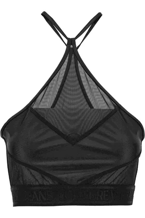 VERSACE Top, Dame, Sort, 2XS, Top