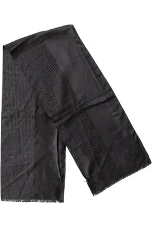 Dior Pre-owned, Dame, Sort, ONE SIZE, Tyl, Pre-owned Silke trklaeder