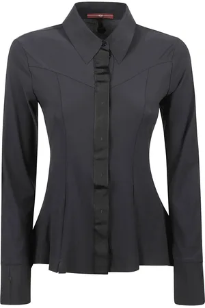 High Bluser & Skjorter, Dame, Sort, L, Nylon, Sorte skjorter