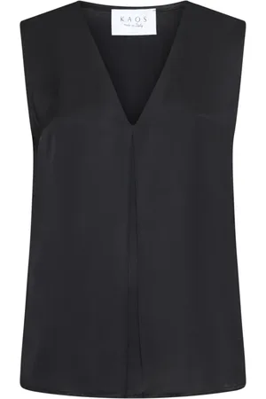 Kaos Top, Dame, Sort, M, Sort Top Kollektion