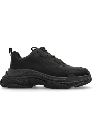 Balenciaga Sko, Herre, Sort, 42 EU, Polyester, Sneakers Triples S