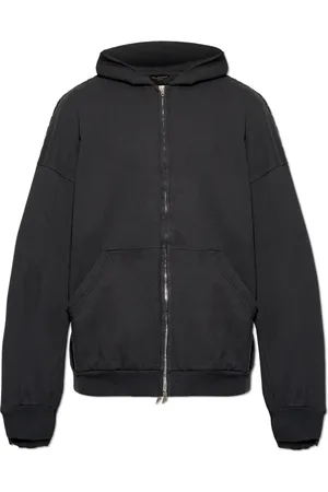 Balenciaga Sweathshirts & Hoodies, Herre, Grå, L, Bomuld, Hættetrøje