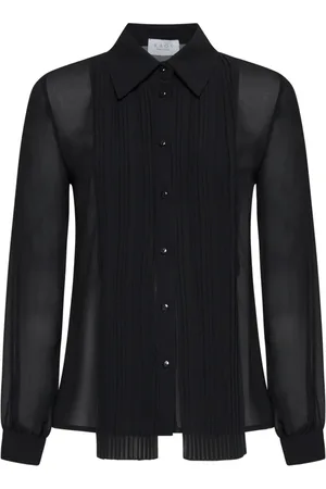 Kaos Bluser & Skjorter, Dame, Sort, M, Uld, Sort Skjorter Kollektion