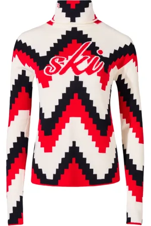 Perfect Moment Strik, Dame, Rød, L, Uld, Uld Turtleneck