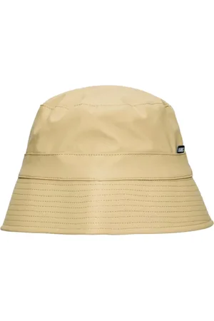 Rains Tilbehør, unisex, , ONE SIZE, Polyester, Sand Bucket Hat med PU-stof