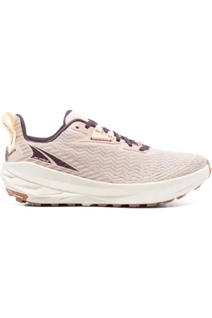 Altra Sko, Dame, Lyserød, 38 EU, Mesh Chevron Lace-Up Sneakers