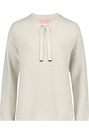 Betty Barclay Strik, Dame, , 3XL, Uld, Casual Striktrøje med Dekorative Detaljer