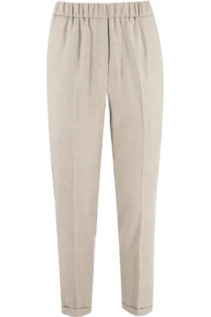 ANTONELLI Bukser, Dame, , L, Elegant Elastisk Talje Straight Bukser