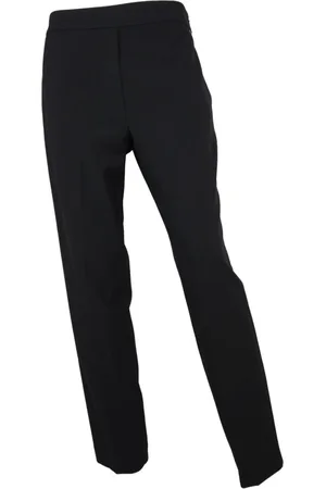 Kaos Bukser, Dame, Sort, L, Polyester, Straight Leg Elastik Talje Bukser Sort