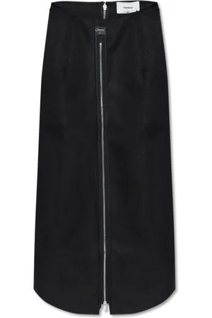 COPERNI Nederdel, Dame, Sort, XS, Polyester, Nederdel med Logo