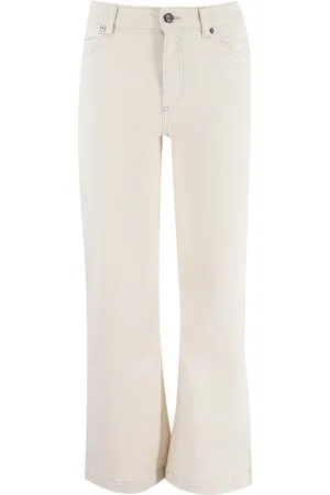 ANTONELLI Jeans, Dame, , M, Bomuld, Bred Ben Højtaljede Bukser