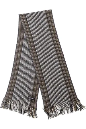Saint Laurent Pre-owned, Dame, Flerfarvet, ONE SIZE, Uld, Pre-owned Uld trklaeder